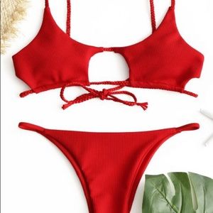 Red bikini